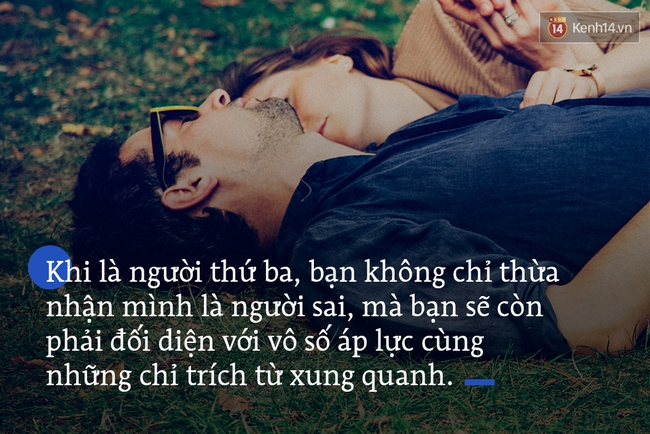 Khi quyết trở thành người thứ 3, đừng chỉ biết nói câu tình yêu không có lỗi! - Ảnh 2. Khi quyết trở thành người thứ 3, đừng chỉ biết nói câu tình yêu không có lỗi! - Ảnh 2.