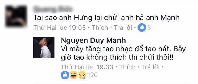 Tuấn Hưng viết status đá xéo, Duy Mạnh thẳng thắn đáp trả bằng ngôn từ mạnh bạo? - Ảnh 7.