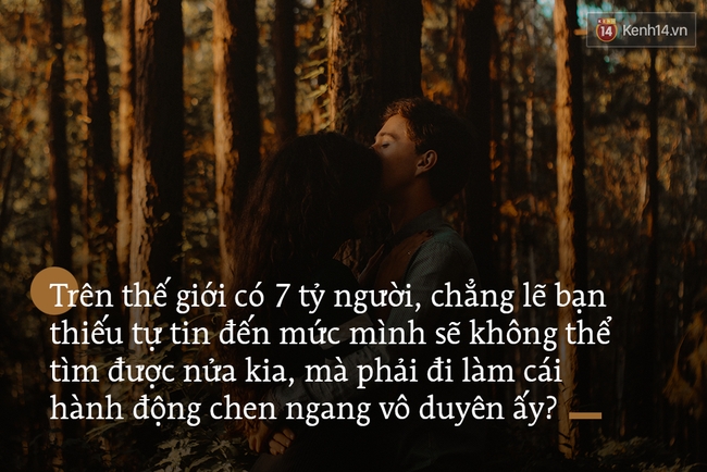 Khi quyết trở thành người thứ 3, đừng chỉ biết nói câu tình yêu không có lỗi! - Ảnh 1. Khi quyết trở thành người thứ 3, đừng chỉ biết nói câu tình yêu không có lỗi! - Ảnh 1.