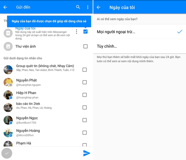 "Chán chê" giao diện News Feed, Facebook đưa hẳn tính năng Story sang Messenger "Chán chê" giao diện News Feed, Facebook đưa hẳn tính năng Story sang Messenger