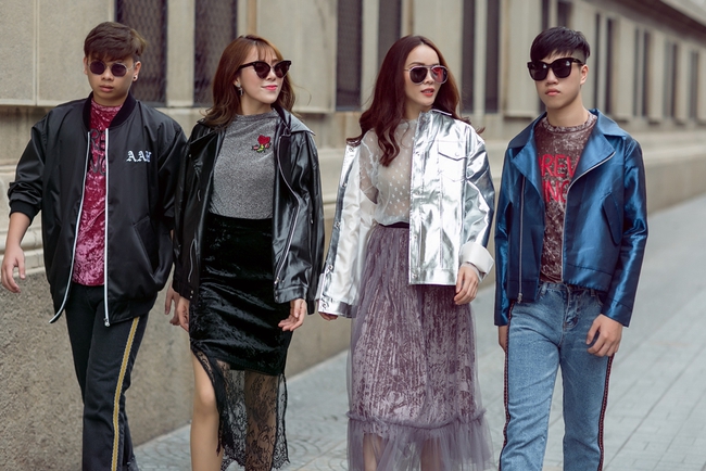 Team Yến Trang tung bộ ảnh streetstyle cực chất trước đêm thi The Remix - Ảnh 9.