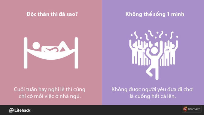 Thế giới có 2 kiểu người: Độc thân vui tính vs. Không thể sống thiếu người yêu - Ảnh 7.