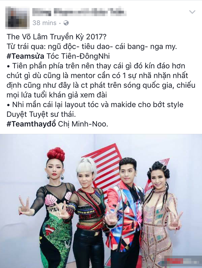 Netizen ví thời trang của bộ tứ HLV The Voice Việt 2017 như 2NE1 và... Võ Lâm Truyền Kỳ - Ảnh 2.