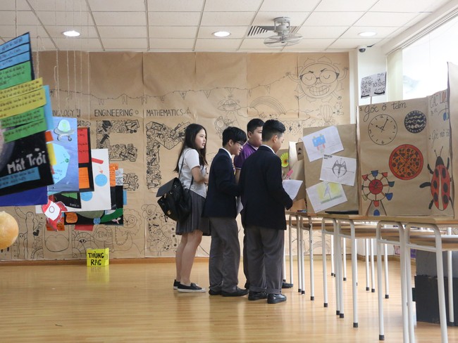 Không gian đầy sáng tạo ở Stem Fair - ngày hội khoa học dành cho học sinh Hà Nội - Ảnh 12.