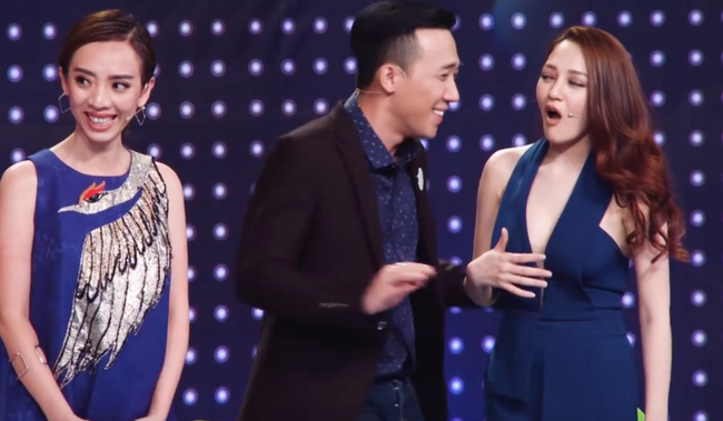 Bảo Anh sexy với áo khoét sâu, mê hoặc Trấn Thành - Ảnh 3. Bảo Anh sexy với áo khoét sâu, mê hoặc Trấn Thành - Ảnh 3.