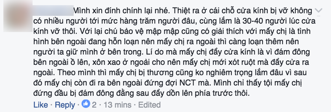 Fan Kpop phẫn nộ tố bảo vệ đêm nhạc có NCT, T-Ara chặn cửa, gây xô xát vỡ kính, chảy máu - Ảnh 2.