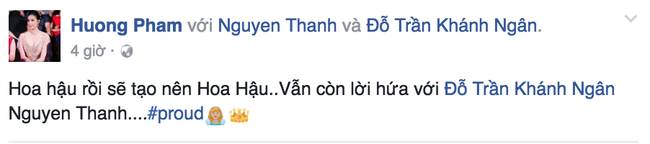 Khánh Ngân đăng quang Hoa khôi, Phạm Hương nhắc lại câu tuyên bố từng bị Hà Hồ phản bác - Ảnh 1. Khánh Ngân đăng quang Hoa khôi, Phạm Hương nhắc lại câu tuyên bố từng bị Hà Hồ phản bác - Ảnh 1.