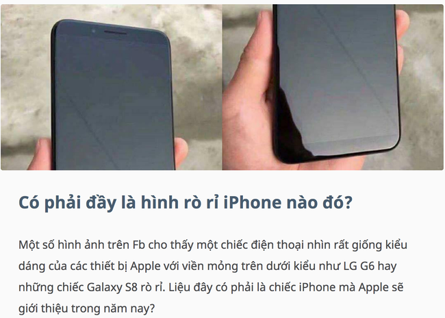 Cư dân mạng đang nháo nhào chia sẻ hình ảnh iPhone 8, nhưng hoá ra đó chỉ là điện thoại Trung Quốc - Ảnh 2.