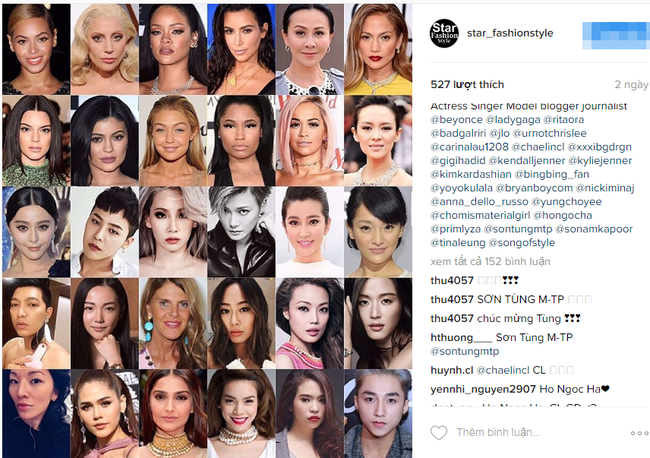 Hồ Ngọc Hà & Sơn Tùng lọt Top 30 ngôi sao thời trang trên Instagram FashionTV mà... không hay biết Hồ Ngọc Hà & Sơn Tùng lọt Top 30 ngôi sao thời trang trên Instagram FashionTV mà... không hay biết