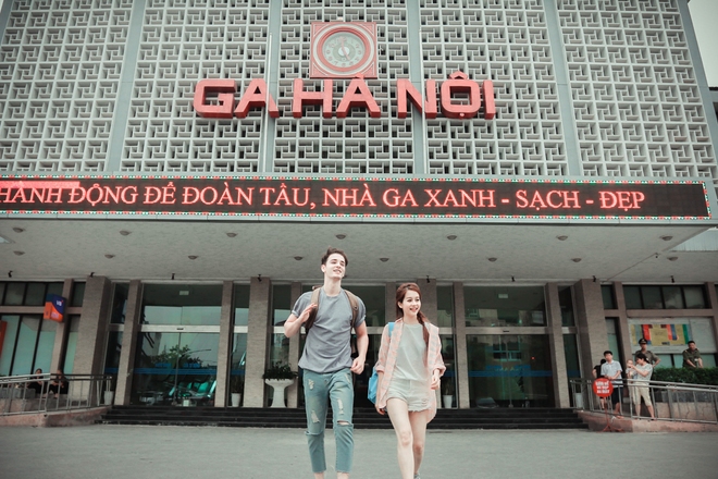 An Nguy đưa bạn trai ngoại quốc đi thưởng thức ẩm thực 3 miền trong MV của Noo Phước Thịnh - Ảnh 6.