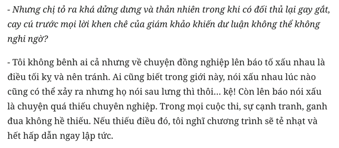 3 năm trước Ngọc Anh nói đồng nghiệp lên báo tố xấu nhau là điều tối kỵ, 3 năm sau vật đổi sao dời - Ảnh 1.