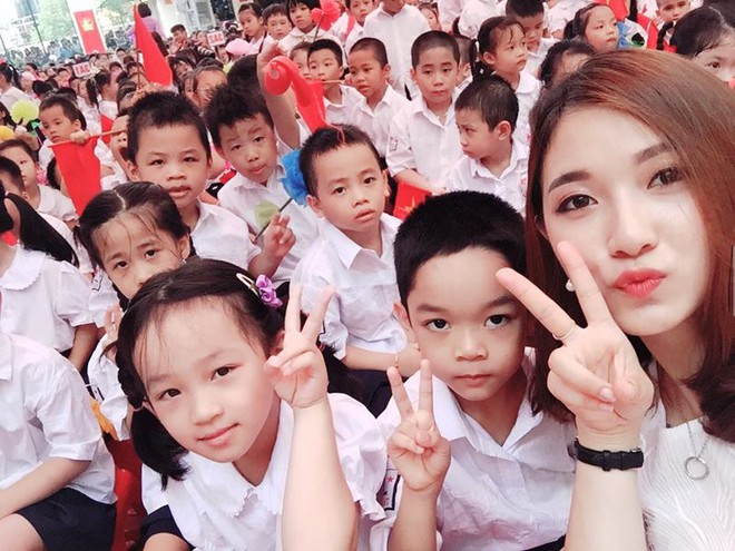 Đây là cô giáo xinh đẹp hot nhất Facebook mùa khai giảng năm nay! - Ảnh 3.