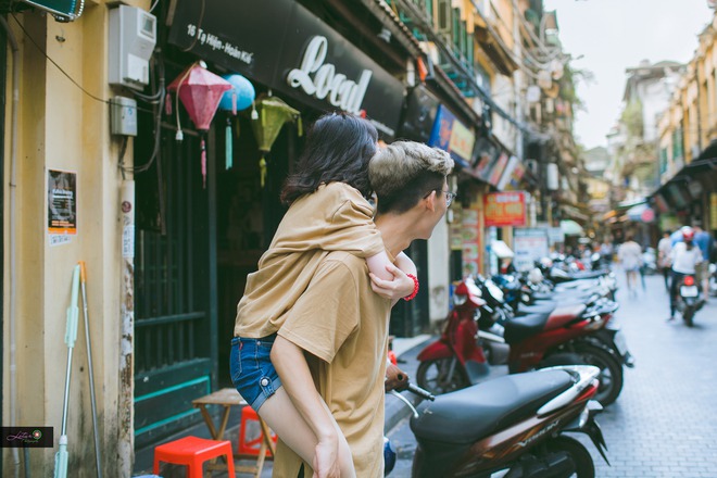 Từ bộ ảnh nàng 1m48 yêu chàng 1m80 gây sốt: Có một chuyện tình cọc đi tìm trâu rất đáng yêu - Ảnh 4. Từ bộ ảnh nàng 1m48 yêu chàng 1m80 gây sốt: Có một chuyện tình cọc đi tìm trâu rất đáng yêu - Ảnh 4.