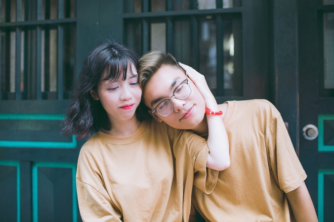 Từ bộ ảnh nàng 1m48 yêu chàng 1m80 gây sốt: Có một chuyện tình cọc đi tìm trâu rất đáng yêu - Ảnh 3. Từ bộ ảnh nàng 1m48 yêu chàng 1m80 gây sốt: Có một chuyện tình cọc đi tìm trâu rất đáng yêu - Ảnh 3.