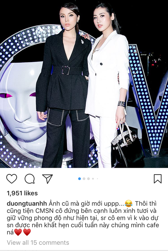 Chúc mừng sinh nhật kiểu Dương Tú Anh: Đăng cả chùm ảnh, nhưng chỉ có 1 tấm chụp chung với chủ tiệc sinh nhật! - Ảnh 1. Chúc mừng sinh nhật kiểu Dương Tú Anh: Đăng cả chùm ảnh, nhưng chỉ có 1 tấm chụp chung với chủ tiệc sinh nhật! - Ảnh 1.