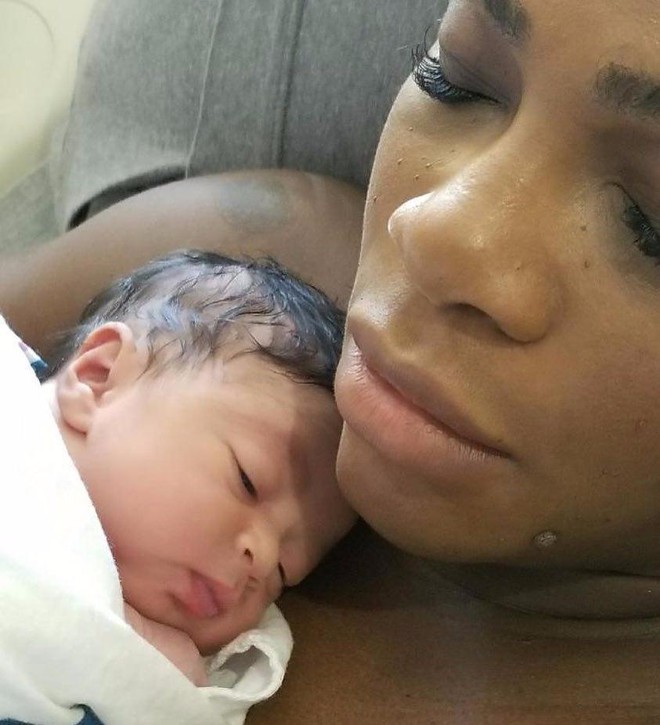 Serena Williams xúc động lần đầu khoe ảnh con gái mới chào đời - Ảnh 2. Serena Williams xúc động lần đầu khoe ảnh con gái mới chào đời - Ảnh 2.