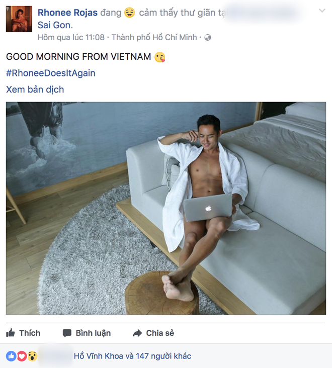 Nghi vấn Hồ Vĩnh Khoa hẹn hò chàng trai ngoại quốc vì quá thân thiết - Ảnh 5. Nghi vấn Hồ Vĩnh Khoa hẹn hò chàng trai ngoại quốc vì quá thân thiết - Ảnh 5.