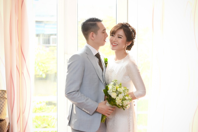 Ngắm những khoảnh khắc hạnh phúc ngọt ngào của Tú Linh và chồng trong đám cưới - Ảnh 9.