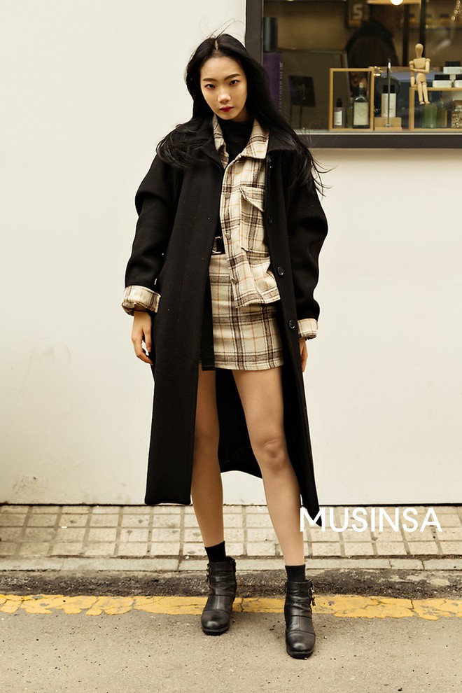 Street style đại hàn của giới trẻ Hàn Quốc: rét đến mấy cũng có cách mặc “chất” mà vẫn đảm bảo ấm - Ảnh 8.