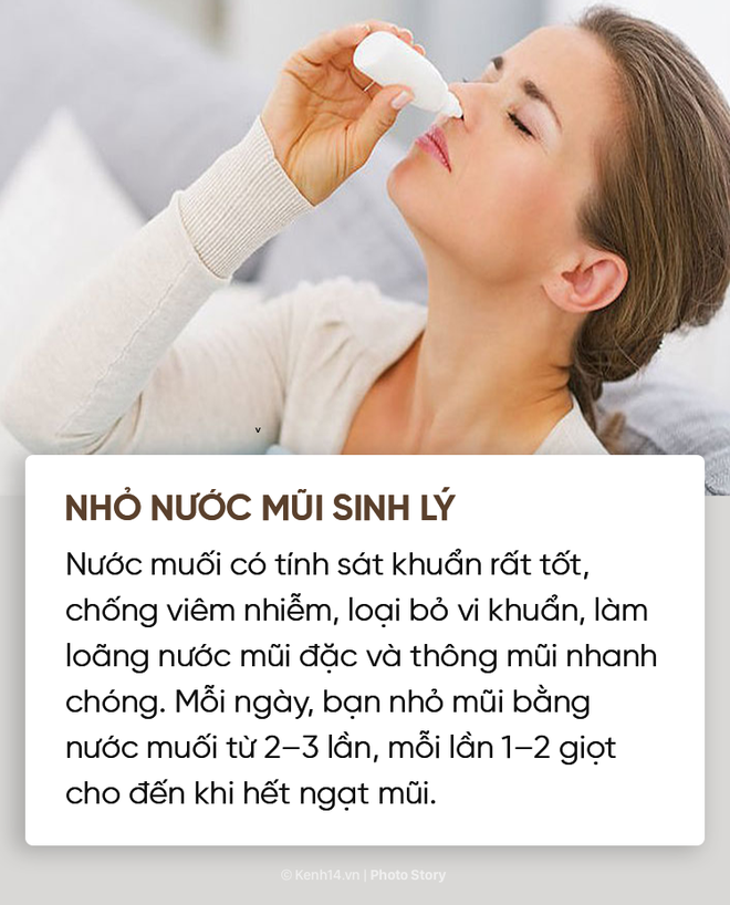 Không cần phải dùng đến thuốc vẫn chữa được ngạt mũi, sổ mũi nhờ những mẹo này - Ảnh 9.