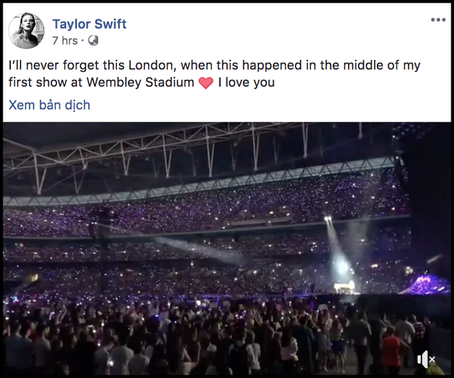 Lần đầu đi tour SVĐ lớn nhất nước Anh, Taylor Swift gom trọn 90.000 fan và sắp cháy vé đêm thứ 2 - Ảnh 1. Lần đầu đi tour SVĐ lớn nhất nước Anh, Taylor Swift gom trọn 90.000 fan và sắp cháy vé đêm thứ 2 - Ảnh 1.
