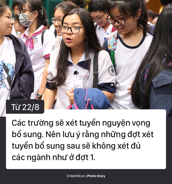 Sau khi biết điểm thi THPT Quốc gia, các sĩ tử cần phải làm gì? - Ảnh 11.