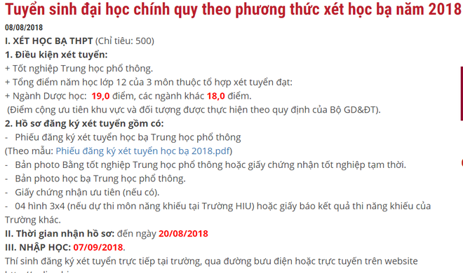 Nhiều trường đại học ở TP HCM vẫn tiếp tục xét tuyển bổ sung bằng học bạ - Ảnh 1.