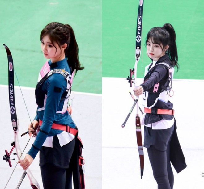 Irene (Red Velvet) & Tzuyu (TWICE) cùng thi bắn cung: Ai tỏa sáng hơn? - Ảnh 5. Irene (Red Velvet) & Tzuyu (TWICE) cùng thi bắn cung: Ai tỏa sáng hơn? - Ảnh 5.
