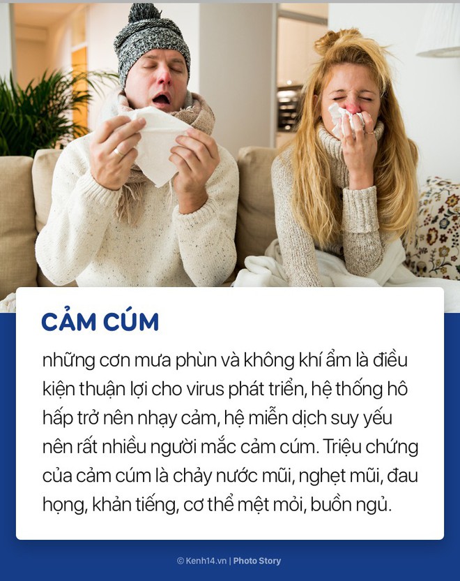 Thời tiết đang chuyển mùa, chú ý những bệnh thường gặp để bảo vệ sức khoẻ - Ảnh 1.