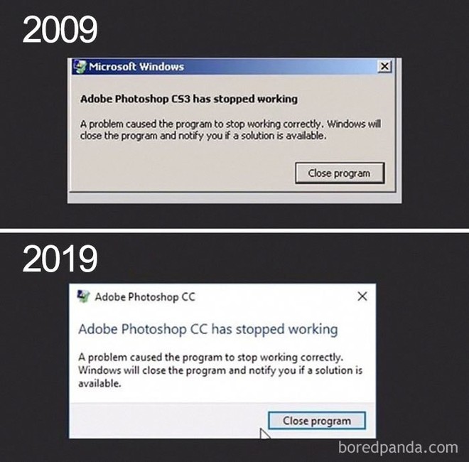 Nhái lại #10YearsChallenge, Internet tạo ra loạt meme hài hước nhưng không kém phần chua xót về thế giới - Ảnh 6.