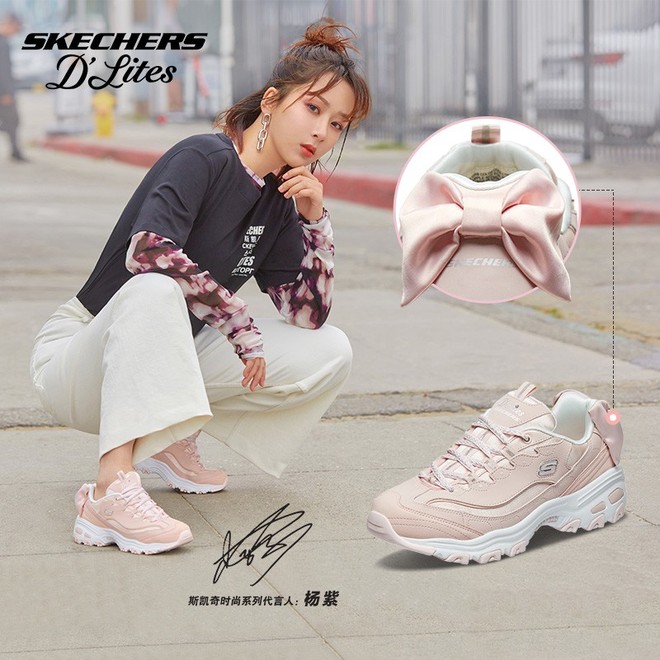 Cùng 1 dáng pose quảng cáo sneaker: Dương Mịch, Angela Baby... khoe đẳng cấp; quay sang Dương Tử bỗng tụt mood - Ảnh 8.