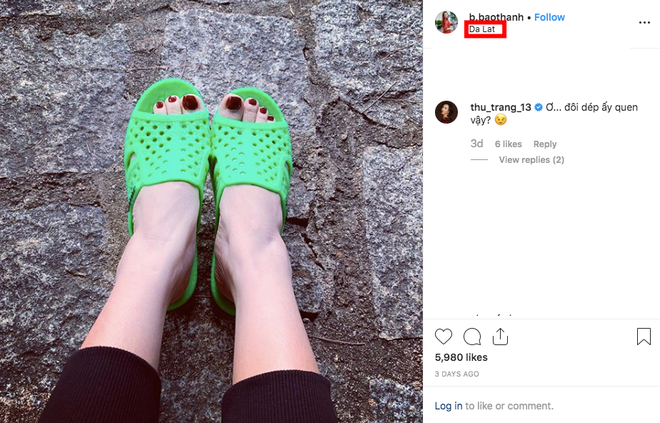Lỡ tay cầm nhầm đôi dép tổ ong, Bảo Thanh vô tình tiết lộ đang quay phim với dàn bạn diễn cát căng-đét: Thu Trang, Tiến Luật, Quốc Trường? - Ảnh 4. Lỡ tay cầm nhầm đôi dép tổ ong, Bảo Thanh vô tình tiết lộ đang quay phim với dàn bạn diễn cát căng-đét: Thu Trang, Tiến Luật, Quốc Trường? - Ảnh 4.