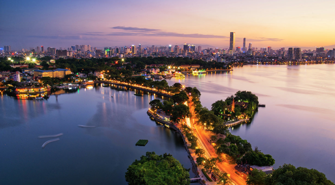 Thủ đô Hà Nội được đánh giá là một trong những thành phố đẹp nhất thế giới