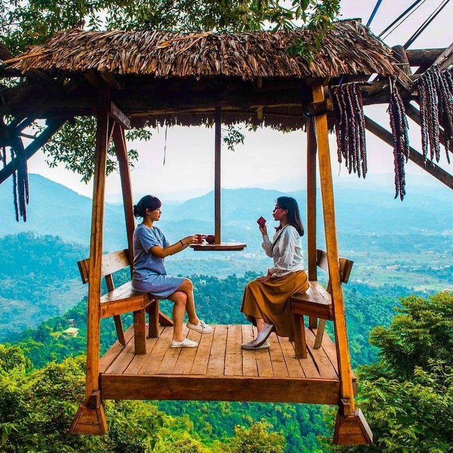Độc nhất Indonesia quán cafe lửng lơ trên cây không dành cho hội yếu tim, dân mạng đua nhau check-in ầm ầm trên Instagram - Ảnh 17.