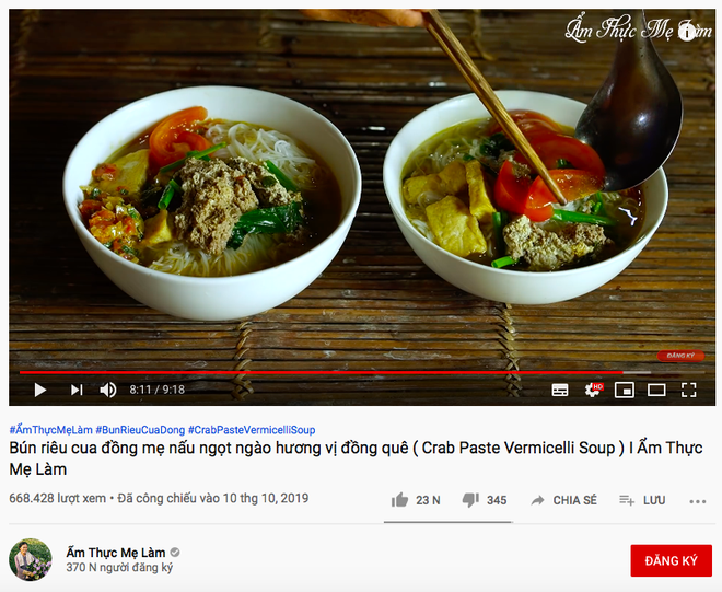 Quỳnh Trần JP đăng vlog nấu bún riêu với… bạch tuộc có 1-0-2, nhưng dân tình lại chú ý hơn tới bình luận “tung hứng” của Ẩm Thực Mẹ Làm - Ảnh 10.