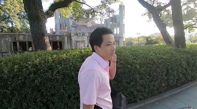Khoa Pug tung vlog mới ở Hiroshima, gặp đồng hương nhưng lần này không dám quay vì sợ dính phốt lần 2 - Ảnh 9.