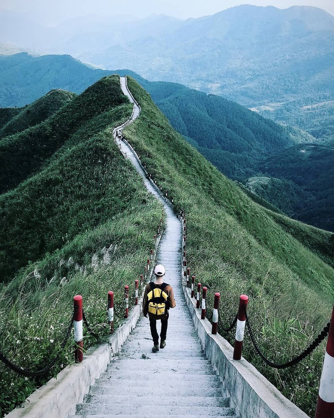 “Sống lưng khủng long” Bình Liêu đang vào mùa cỏ lau đẹp như một giấc mơ, xem ảnh chỉ biết ôm mộng được đến 1 lần! - Ảnh 1.