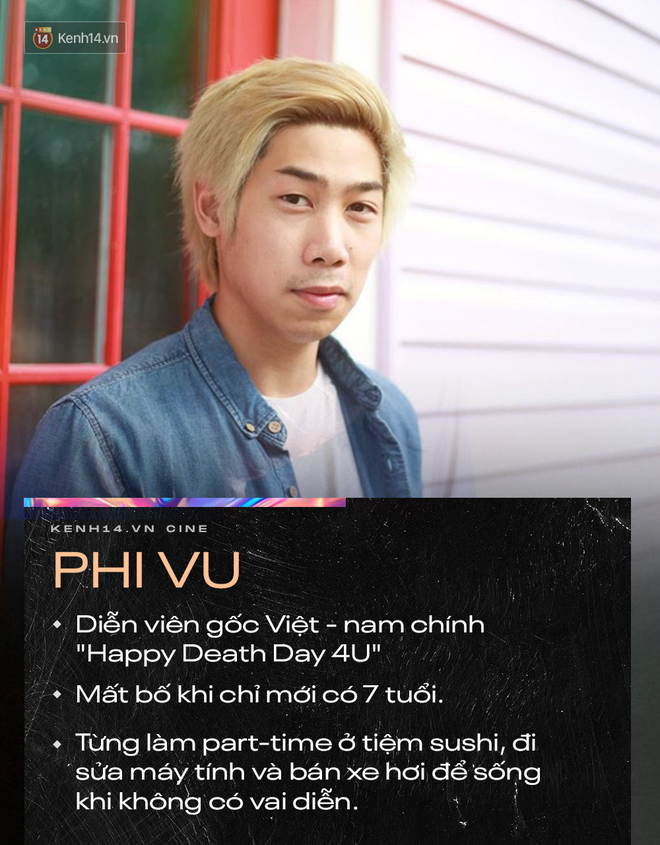 Phỏng vấn đặc biệt Phi Vu - chàng diễn viên gốc Việt trong Happy Death Day 2U - Ảnh 8. Phỏng vấn đặc biệt Phi Vu - chàng diễn viên gốc Việt trong Happy Death Day 2U - Ảnh 8.