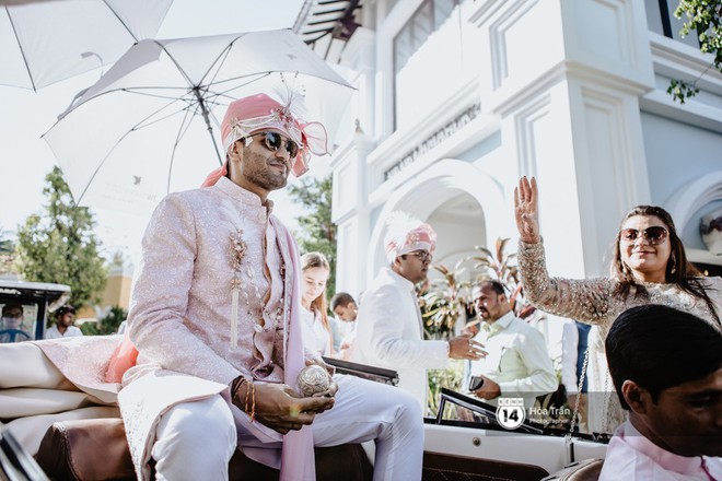 Chùm ảnh: Những khoảnh khắc ấn tượng nhất trong hôn lễ chính thức của cặp đôi tỷ phú Ấn Độ bên bờ biển Phú Quốc - Ảnh 2.