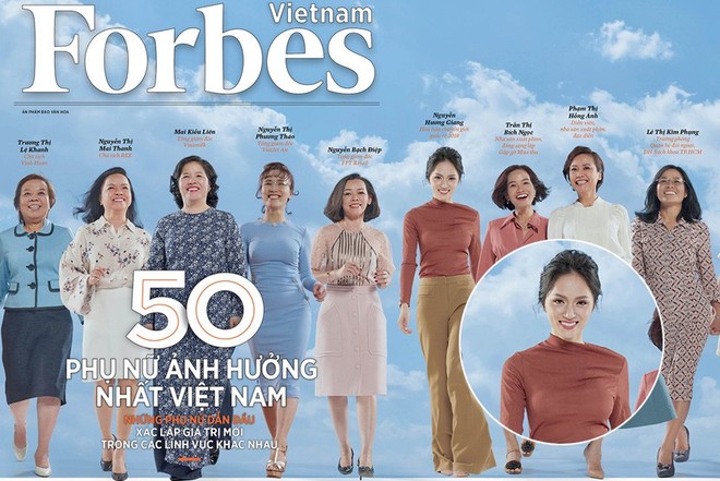 Hoa hậu Hương Giang sánh ngang cùng CEO Vietjet Air Nguyễn Thị Phương Thảo trong top 50 người phụ nữ ảnh hưởng nhất Việt Nam 2019 - Ảnh 2.