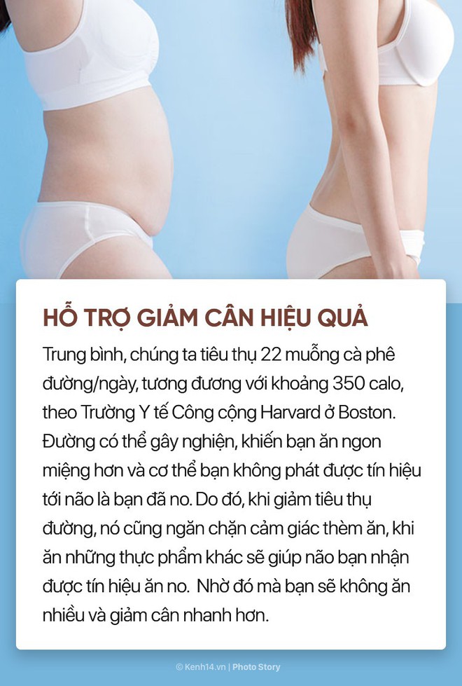 Giảm cân, tăng tuổi thọ, trẻ ra và những điều tuyệt vời mà việc nói không với đường mang lại - Ảnh 1.