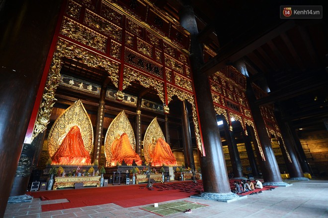 Cảnh hoành tráng của khu trung tâm hội nghị quốc tế tại chùa Tam Chúc - nơi diễn ra đại lễ Vesak Liên Hợp Quốc 2019 - Ảnh 4.