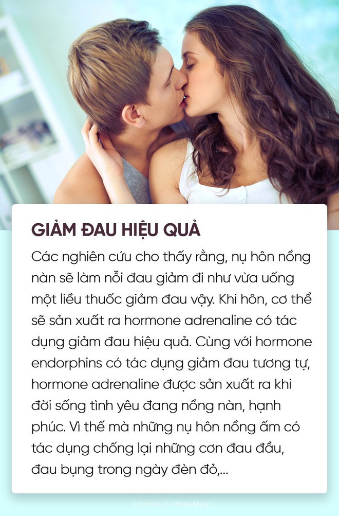 Thêm nhiều lợi ích thú vị để các cặp đôi tăng cường... hôn nhau - Ảnh 3.