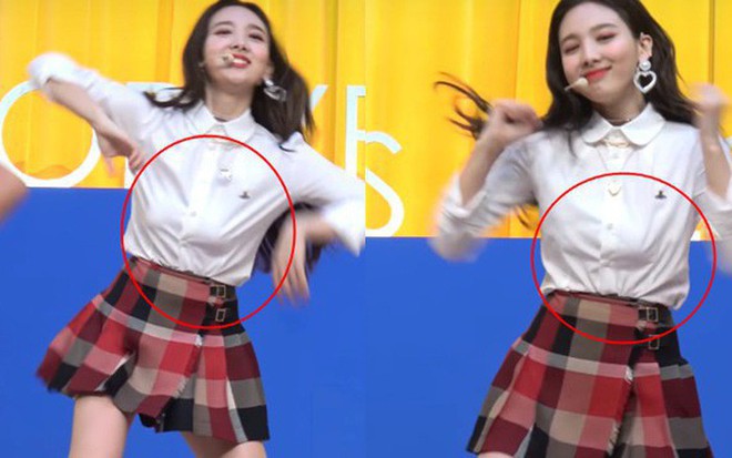 Idol Kpop khốn khổ do sự cố trang phục: Áo quần phản chủ đã đành, có người còn suýt “lộ hàng” vì thành viên cùng nhóm - Ảnh 13. Idol Kpop khốn khổ do sự cố trang phục: Áo quần phản chủ đã đành, có người còn suýt “lộ hàng” vì thành viên cùng nhóm - Ảnh 13.