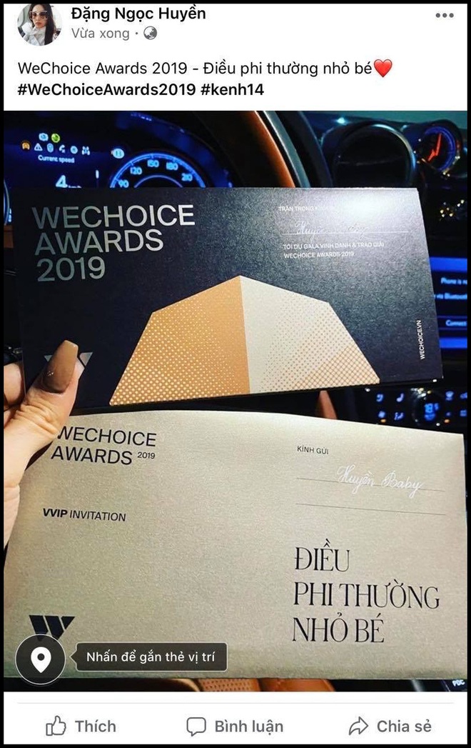 Hot nhất nhì MXH bây giờ chính là thiệp mời Gala WeChoice Awards 2019, dàn khách mời nổi tiếng đua nhau khoe! - Ảnh 1.