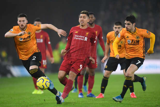 Xé lưới Wolves ở những phút cuối cùng, Firmino giúp Liverpool giữ vững ngôi đầu bảng Ngoại hạng Anh - Ảnh 2.