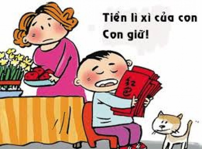 Lấy tiền lì xì Tết của con, cha mẹ có thể bị phạt đến 1 triệu đồng - Ảnh 2.