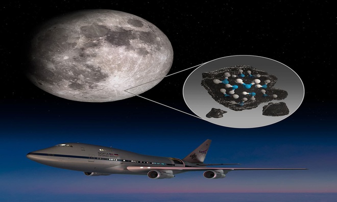 NASA công bố phát hiện chấn động: Trên Mặt trăng có NƯỚC - Ảnh 2. NASA công bố phát hiện chấn động: Trên Mặt trăng có NƯỚC - Ảnh 2.