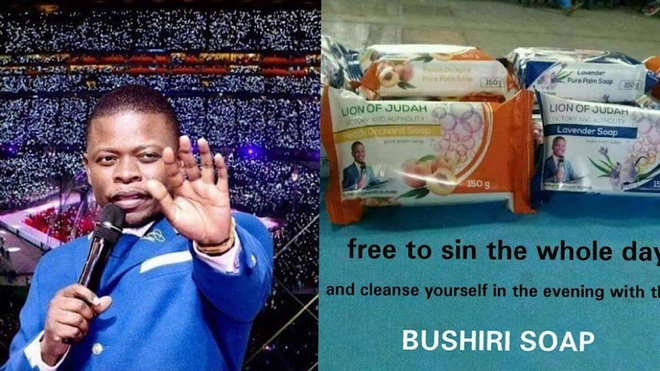 Nhà tiên tri vũ trụ châu Phi bị cáo buộc vì bán xà phòng có thể... rửa sạch mọi loại tội lỗi - Ảnh 1.