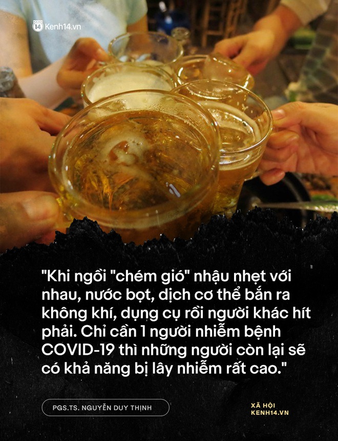 PGS.TS. Nguyễn Duy Thịnh: Tụ tập nhậu nhẹt, “chém gió” là điều nên bỏ, đó mới là nguyên nhân chính gây lây nhiễm trong bữa ăn chứ không phải do vấn đề ăn! - Ảnh 6.